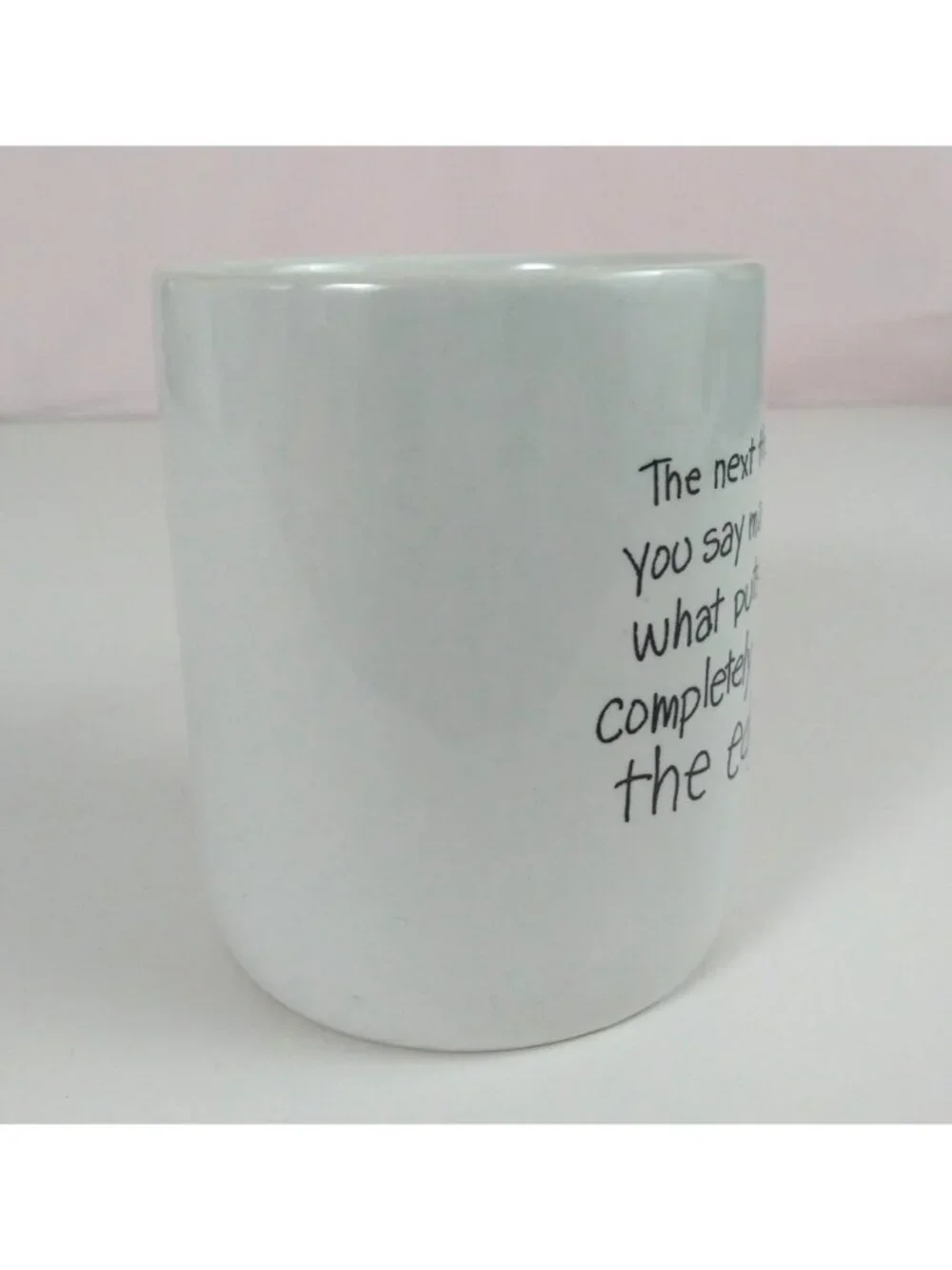 1988 Shoebox Greetings The Next Thing You Say Coffee Cup